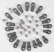 TRAXXAS 1942 ROD ENDS (16 LONG - 4 SHORT), HOLLOW BALL CONNECTORS (18), BALL SCREWS (2)